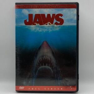 Jaws Anniversary Collectors Edition DVD Full Screen Movie Film Shaw Scheider